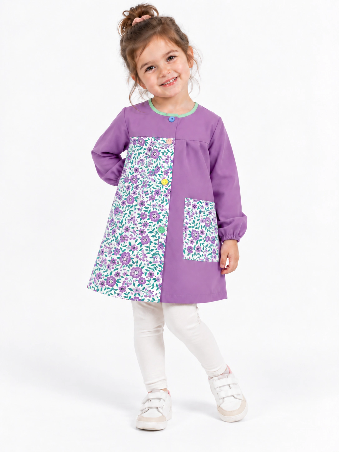 bata-escolar-infantil-lavande-frontal