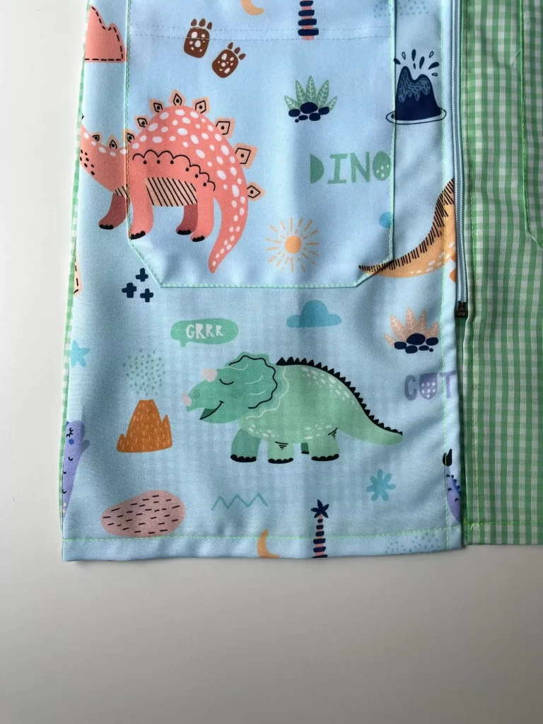 Pichi de maestra - Piecito Vichy menta